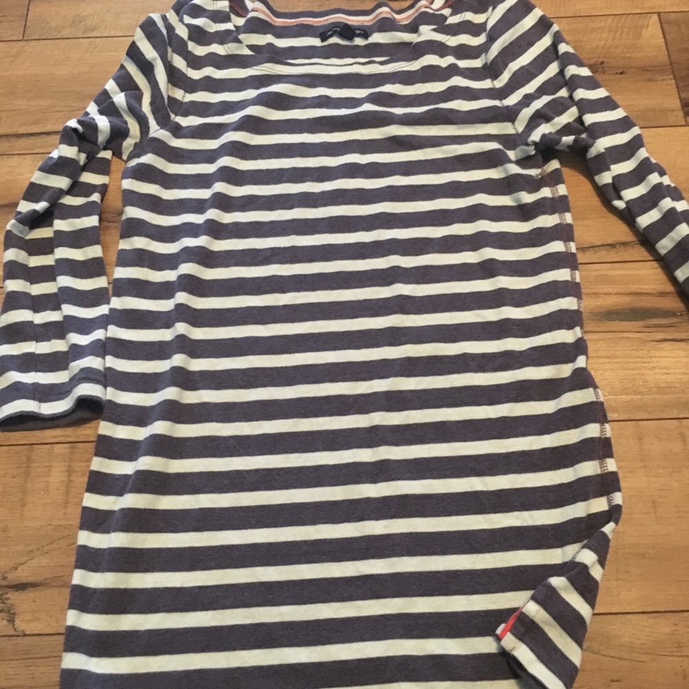 Cute ae 🦅 striped slate blue and cream